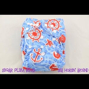 SPB Cloth Diaper Sea Horsin’ Around